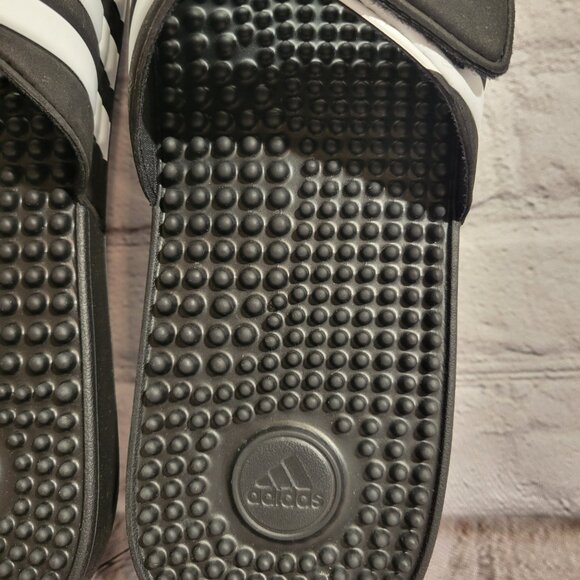 Mens Adidas Adissage Slides - Picture 3 of 8